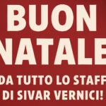 Buon Natale da tutto lo staff di Sivar Vernici!