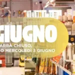 Chiusura straordinaria lunedì 1 giugno